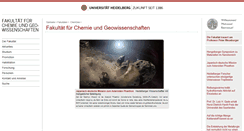 Desktop Screenshot of chemgeo.uni-hd.de