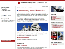 Tablet Screenshot of hafr.uni-hd.de