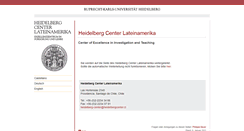 Desktop Screenshot of heidelberg-center.uni-hd.de