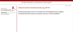 Desktop Screenshot of absolventenverabschiedung.uni-hd.de