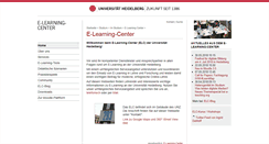 Desktop Screenshot of elearning-center.uni-hd.de