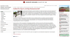 Desktop Screenshot of issw.uni-hd.de