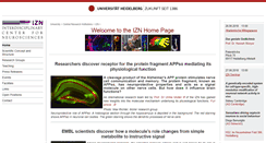 Desktop Screenshot of izn.uni-hd.de