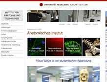 Tablet Screenshot of ana.uni-hd.de